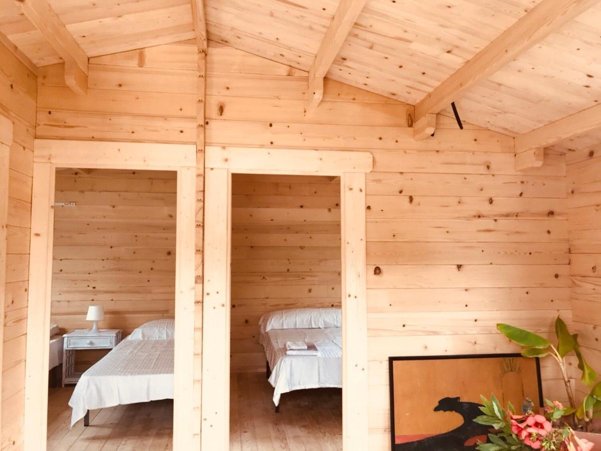אל פוארטו דה סנטה מריה Casas De Maderas Wooden Cabin מראה חיצוני תמונה
