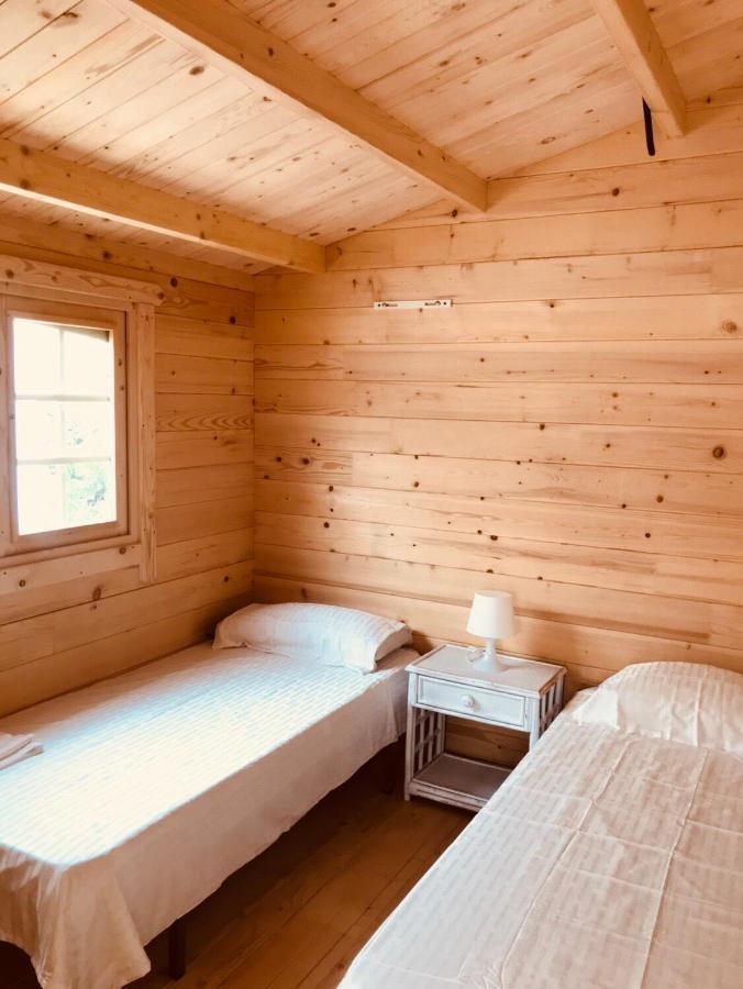 אל פוארטו דה סנטה מריה Casas De Maderas Wooden Cabin מראה חיצוני תמונה