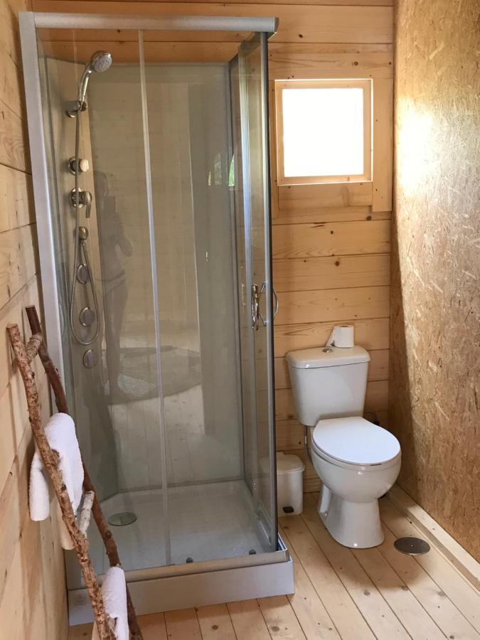 אל פוארטו דה סנטה מריה Casas De Maderas Wooden Cabin מראה חיצוני תמונה