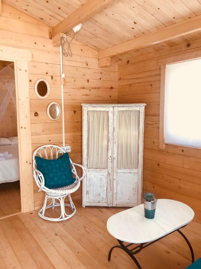 אל פוארטו דה סנטה מריה Casas De Maderas Wooden Cabin מראה חיצוני תמונה