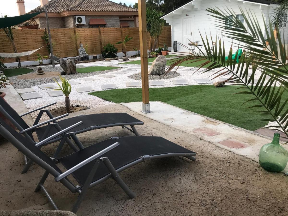 אל פוארטו דה סנטה מריה Casas De Maderas Wooden Cabin מראה חיצוני תמונה